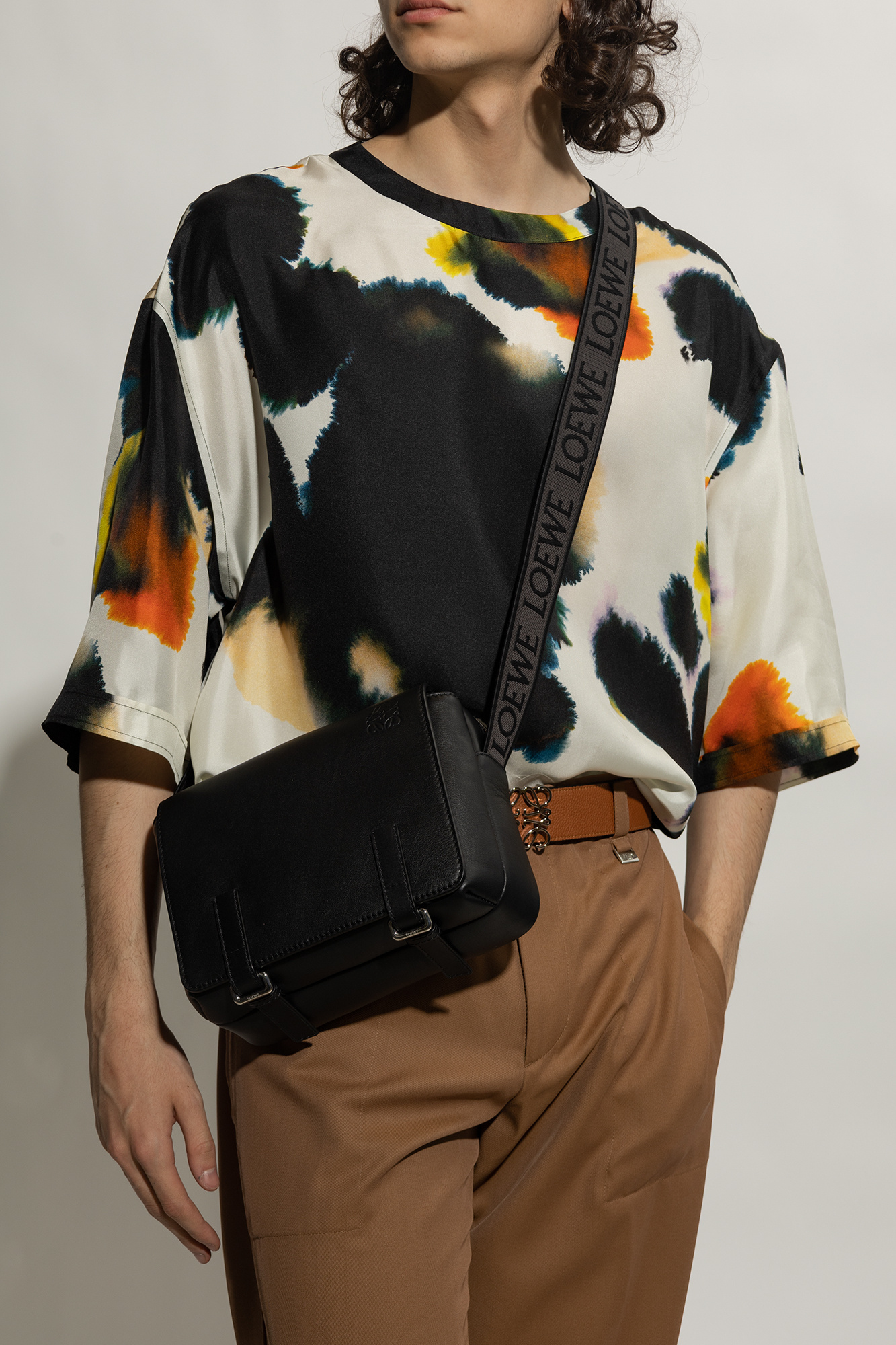 Black 'Military Messenger XS' shoulder bag Loewe - Vitkac HK